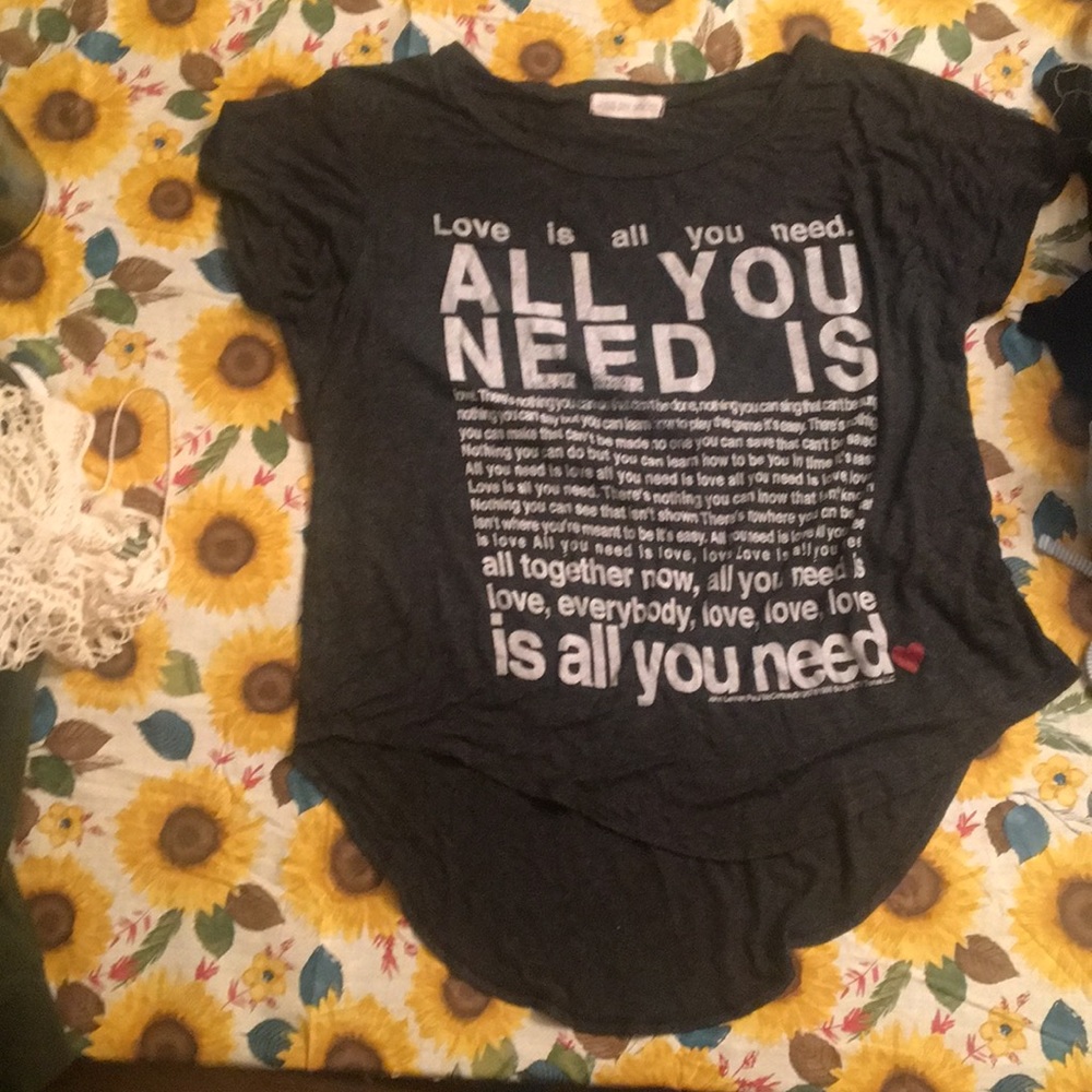 All You Need Is Love shirt